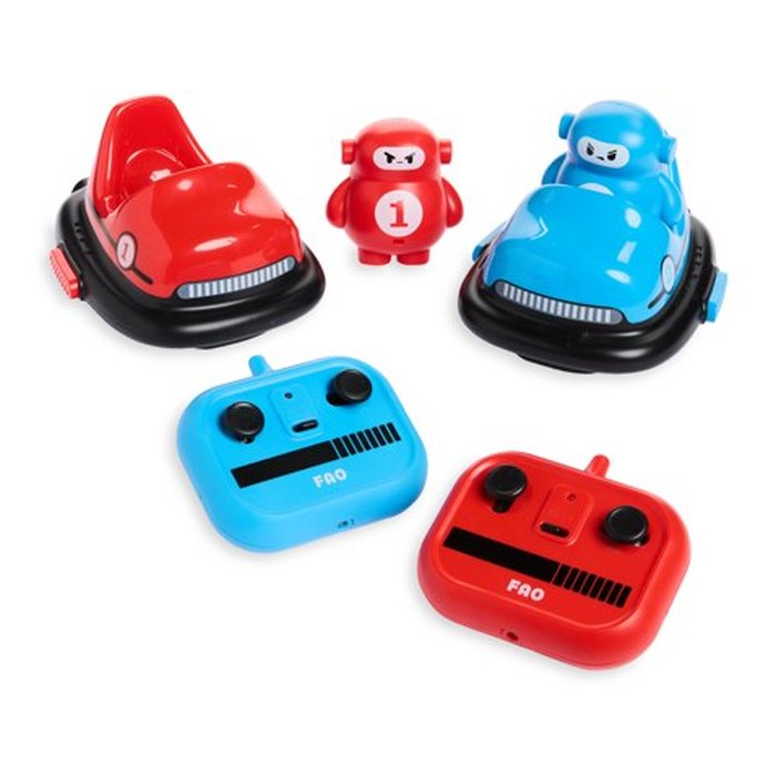 FAO Schwarz Bot Bumper Cars Remote Control Set