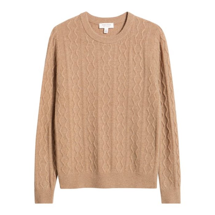 Nordstrom Cashmere Cable Sweater