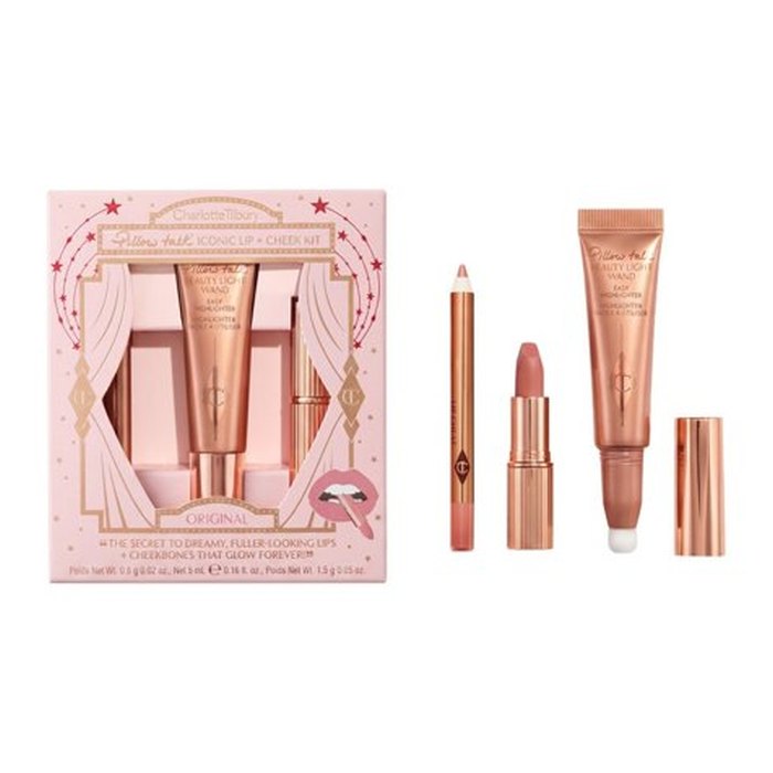 Charlotte Tilbury Pillow Talk Iconic Lip + Cheek Kit