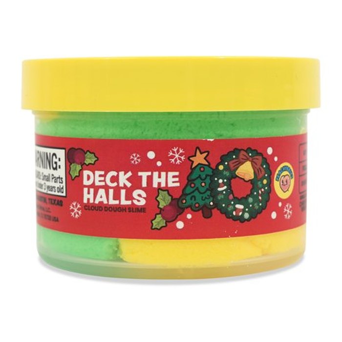 PeachyBbless Deck the Halls Cloud Dough Slime