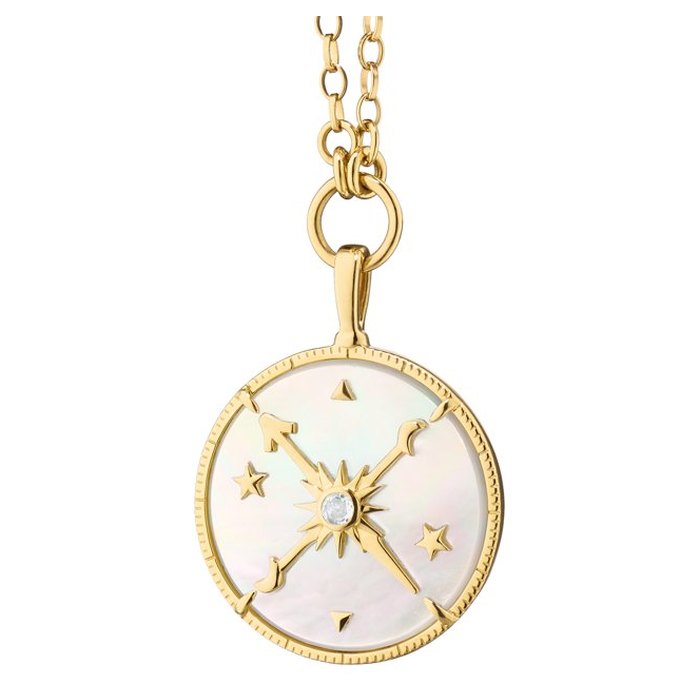 Monica Rich Kosann Diamond Charm Necklace