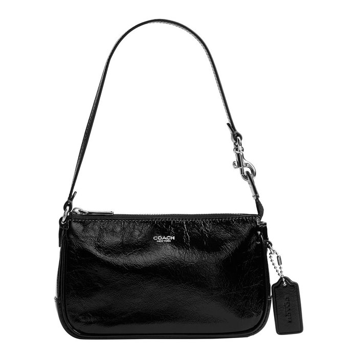 Coach Glazed Leather Plaza Bag