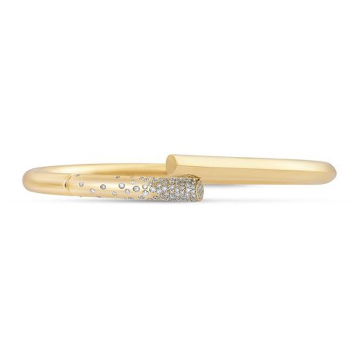 Tabayer Oera Pave Diamond Hinged Bracelet