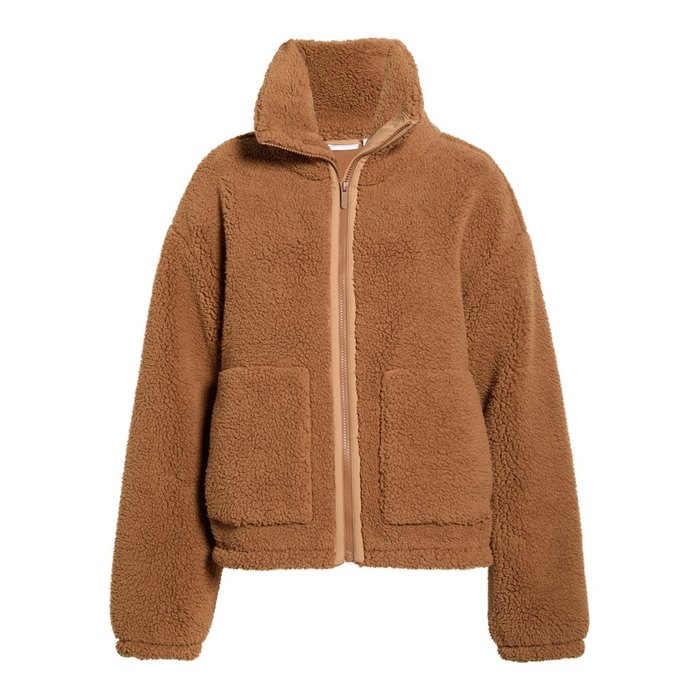 Zella Haven Faux Sherling Jacket