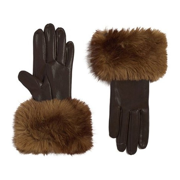 Apparis Betty Gloves with Faux Fur Trim