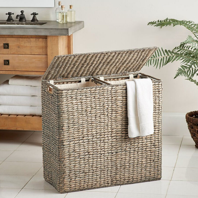 Seagrass Handcrafted Divided Hamper