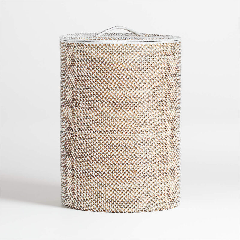 Sedona White Hamper + Reviews | Crate & Barrel