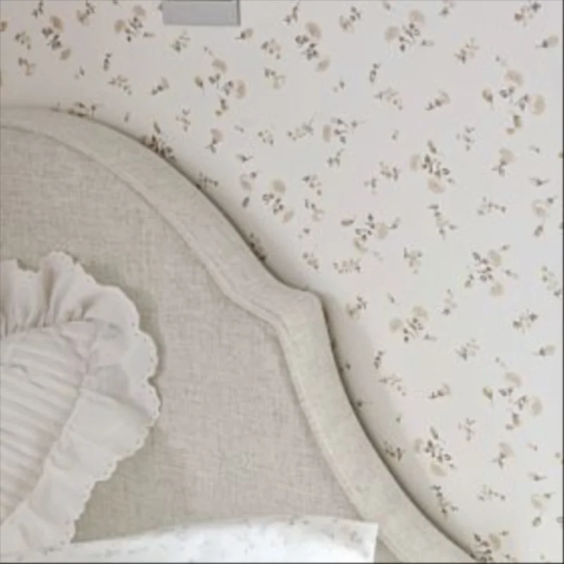 LoveShackFancy Prairie Wildflower Wallpaper - Natural