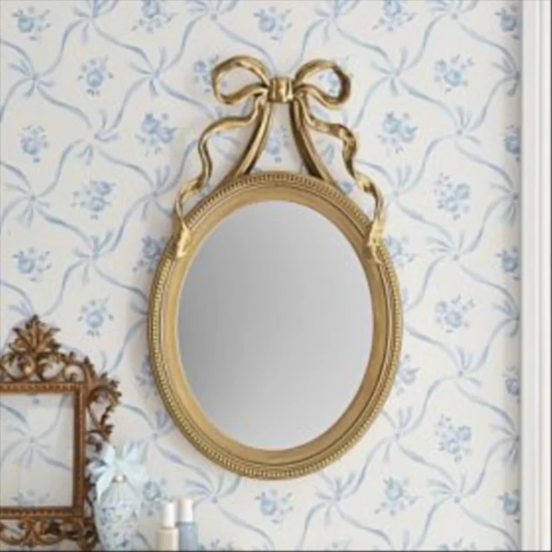 LoveShackFancy No Nails Oval Wall Mirror (21")