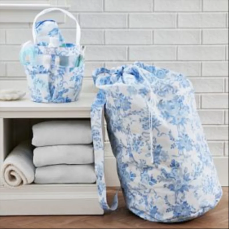 LoveShackFancy Shower Caddy & Laundry Bag Set