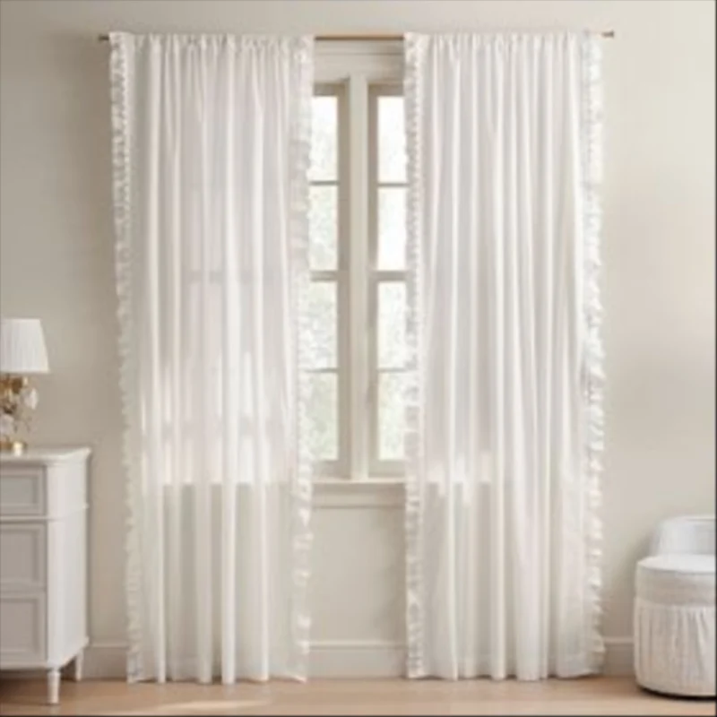 LoveShackFancy Bow Trim Edge Sheer