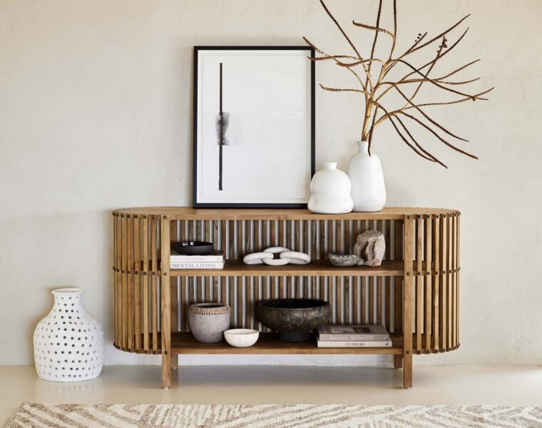 Lulu and Georgia | Vedima Console Table styled in a home setting
