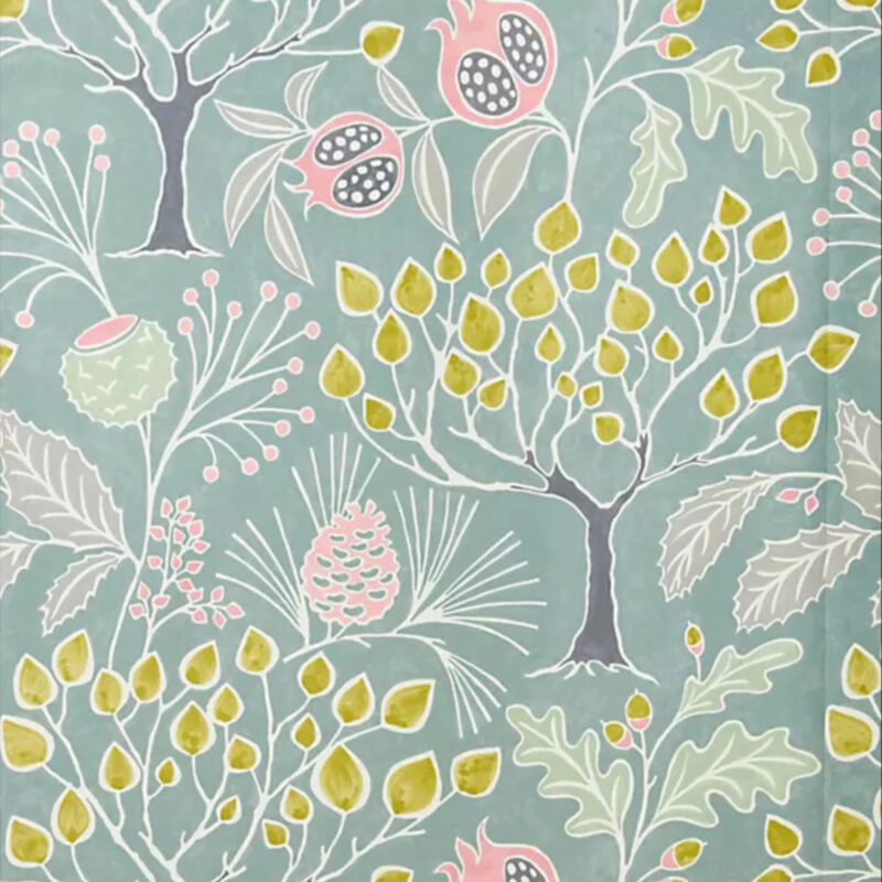 Anthropologie Shany Botanical Floral Wallpaper