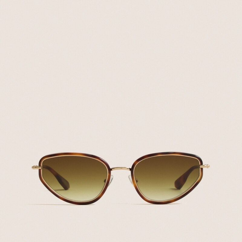 18K and Maple Leah Sunglasses KREWE du optic