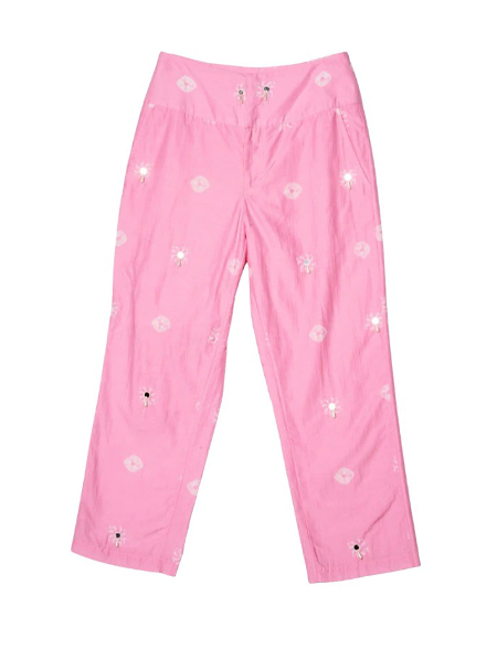 50574190pnp Silk Cotton Voile Pink Palace Ciao Lucia