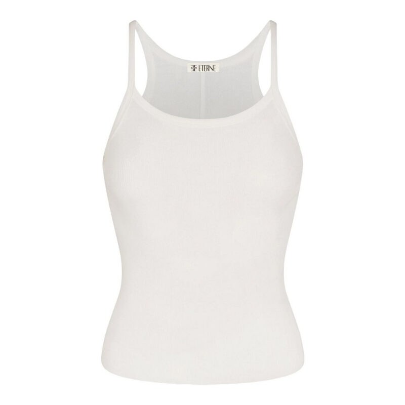 ÉTERNE - Cotton Rib Tank Top