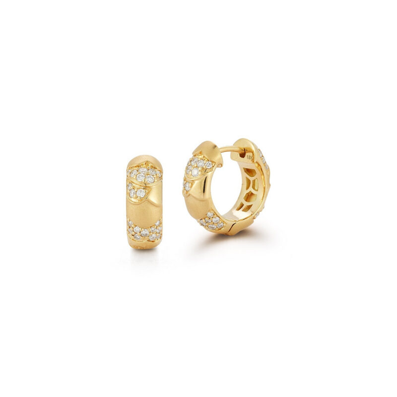 Aegean Huggie Hoop Earrings RENNA
