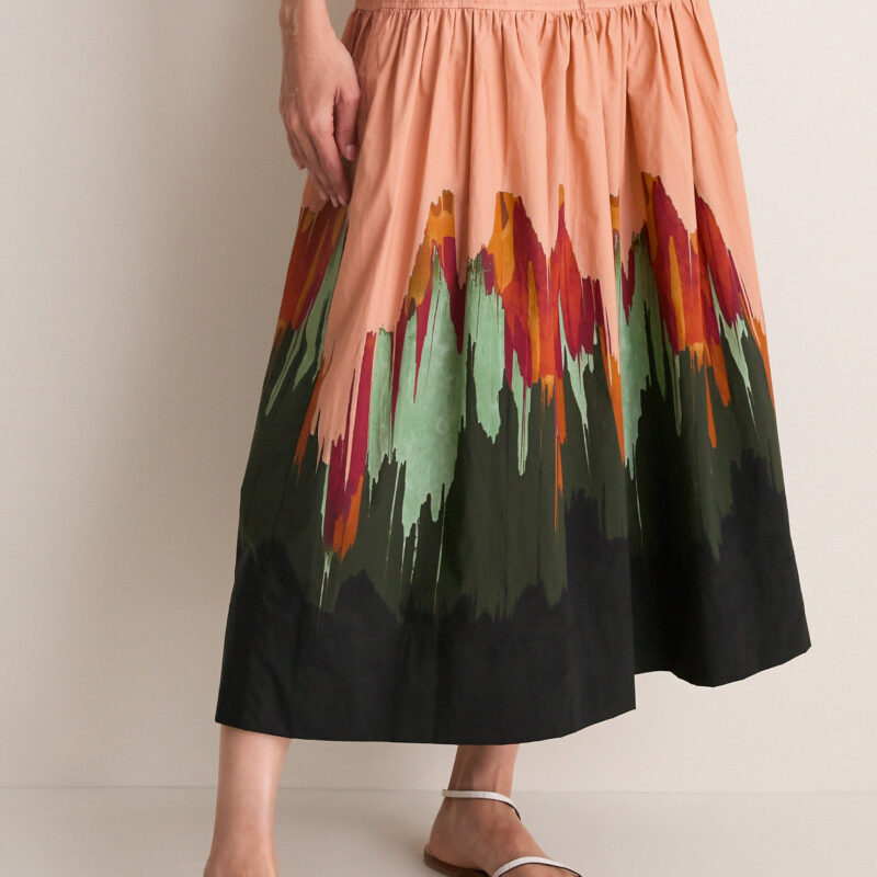 Agate Theodora Cotton Skirt Ulla Johnson