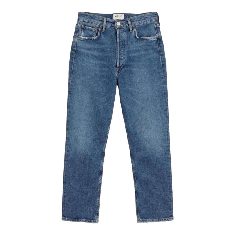 AGOLDE | Riley High Rise Straight Crop Jeans