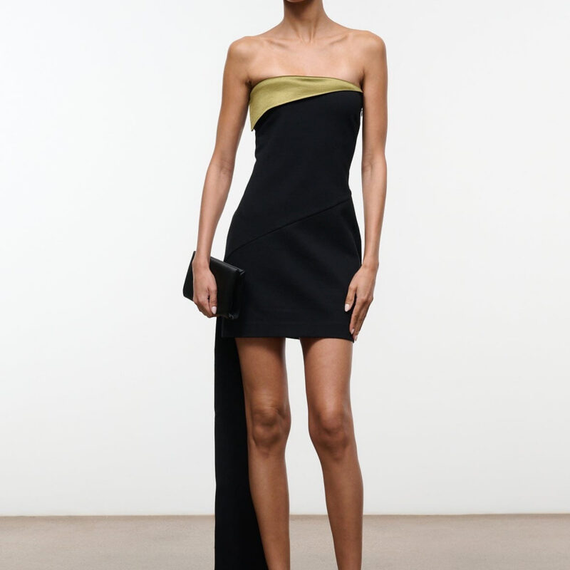 ALESA DRESS | BLACK PEAR Staud