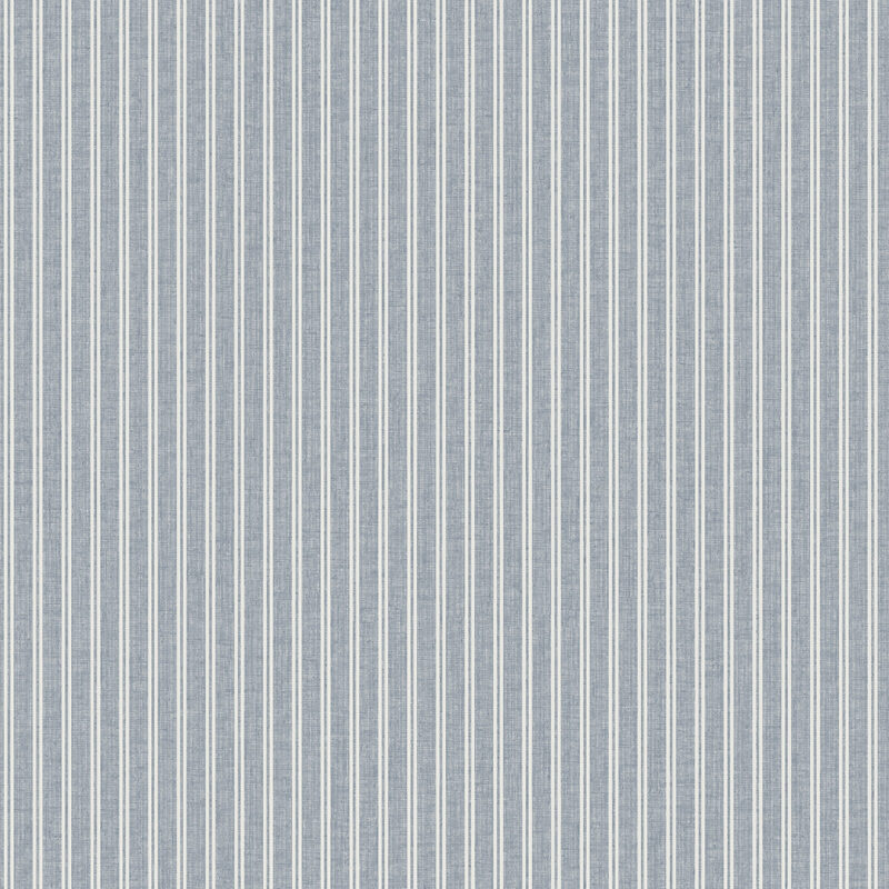 Alfred Ticking Stripe Wallpaper McGee & Co