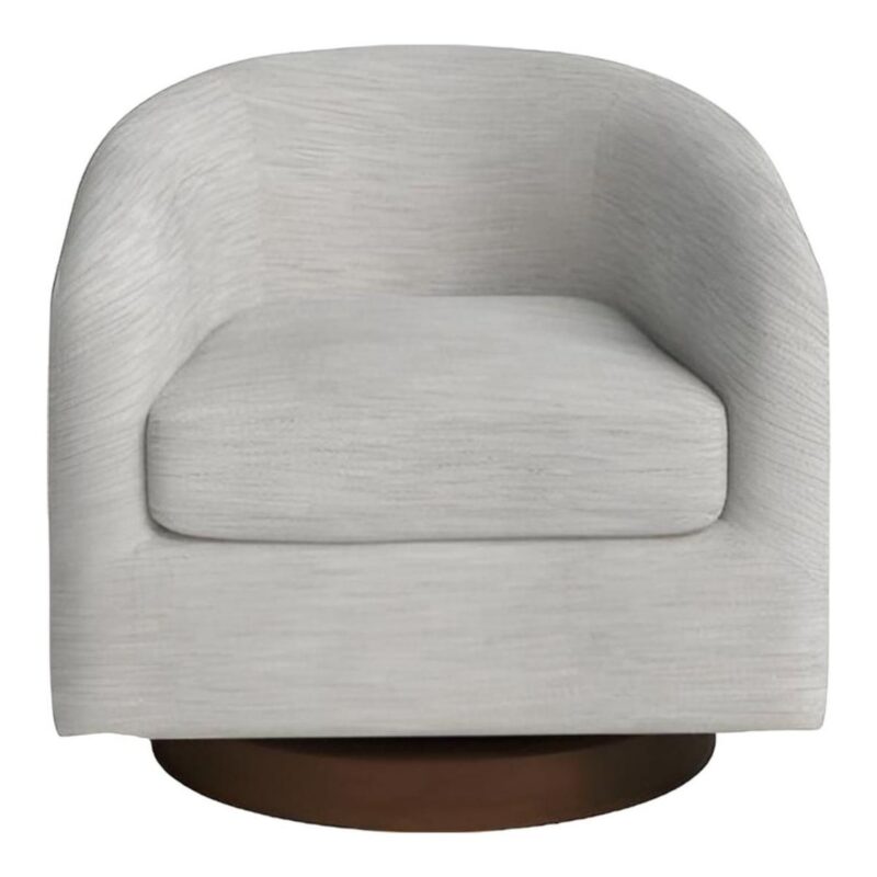 AllModern | Bennett Upholstered Swivel Barrel Chair