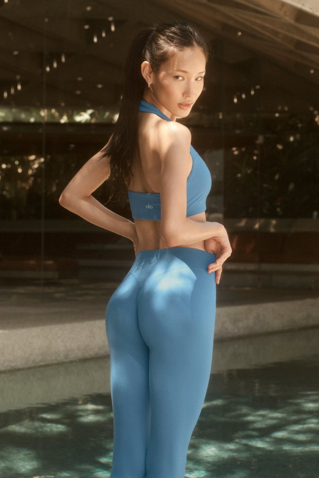 ALO Softsculpt 7/8 Define Legging - California Blue