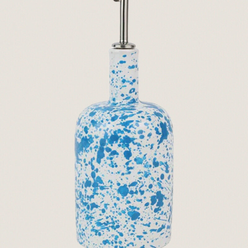 Amalfitana Splatter Olive Oil Bottle Vietri