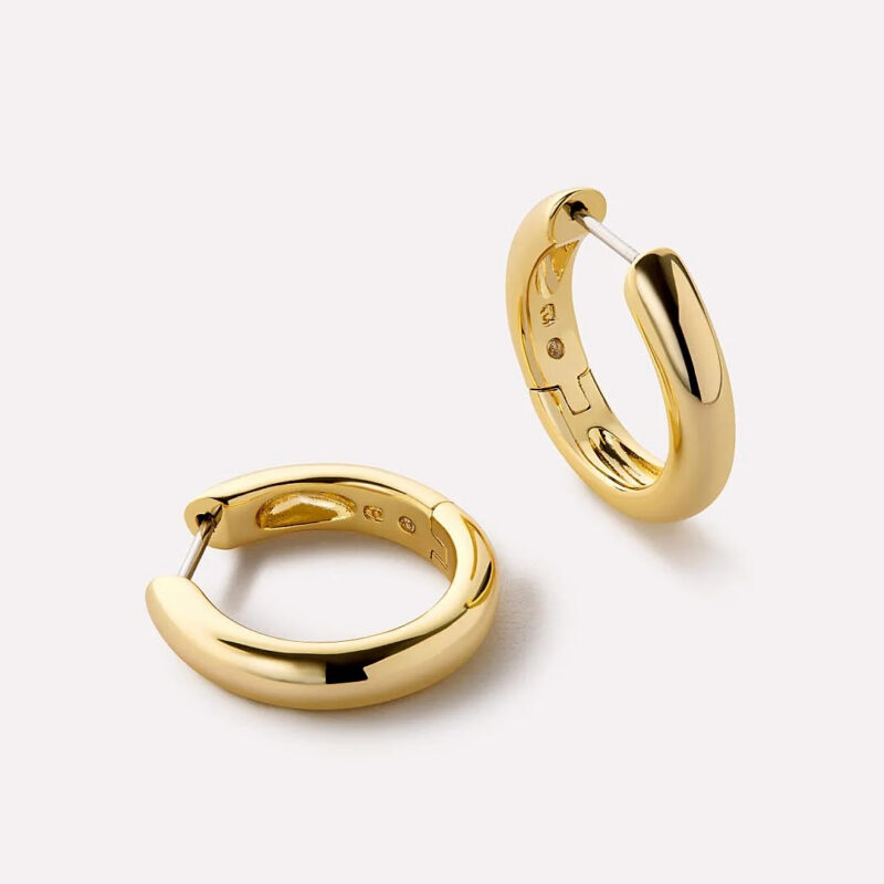 ANA LUISA - Giulia Bold Huggie Hoops Earring
