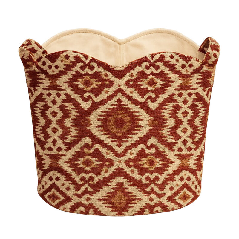 Annabelle Tote Bag in Red Ikat Casa Bombón