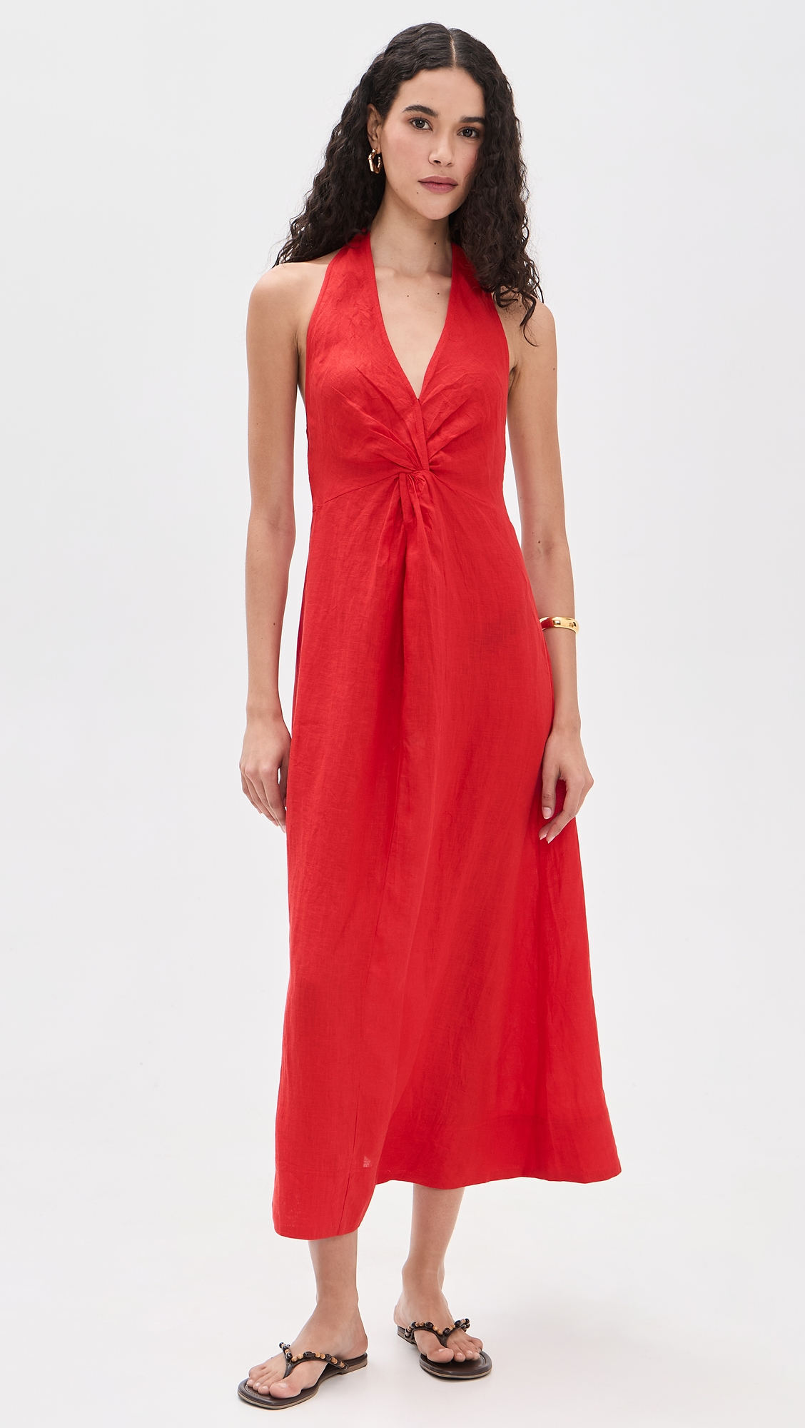 APIECE APART - Salome Halter Maxi Dress