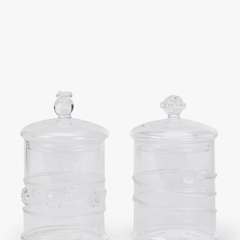 Assorted Glass Jars (Set of 2) McGee & Co