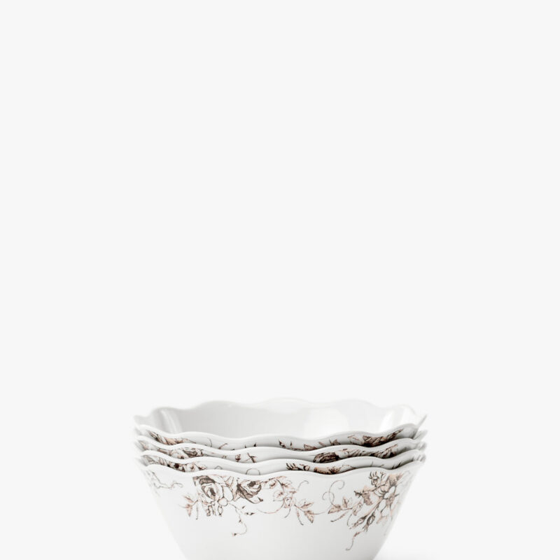 Avondale Melamine Cereal Bowls (Set of 4) McGee & Co