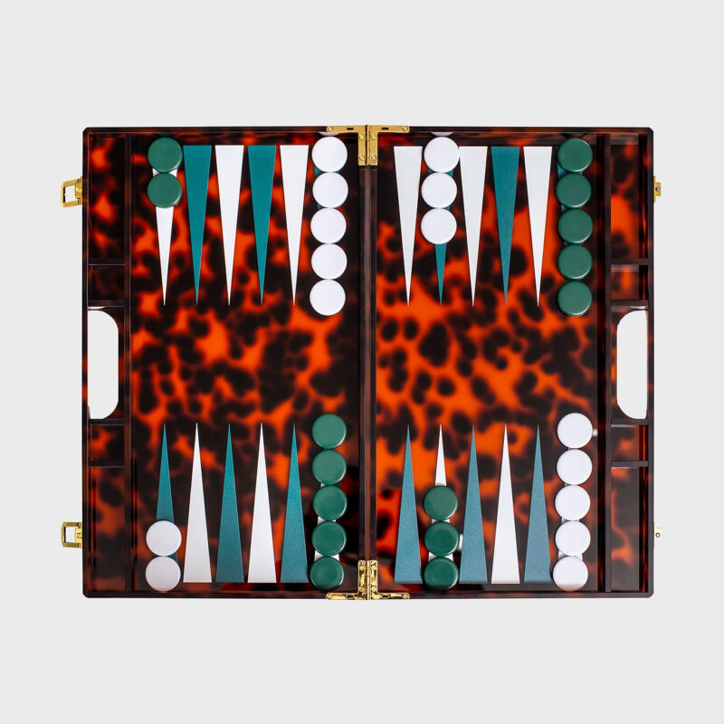 Backgammon Tortoise Shell Maison Games