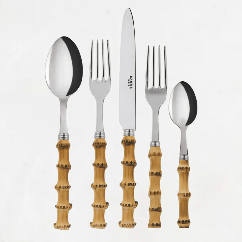 Bamboo 5-Piece Flatware Set Sabre