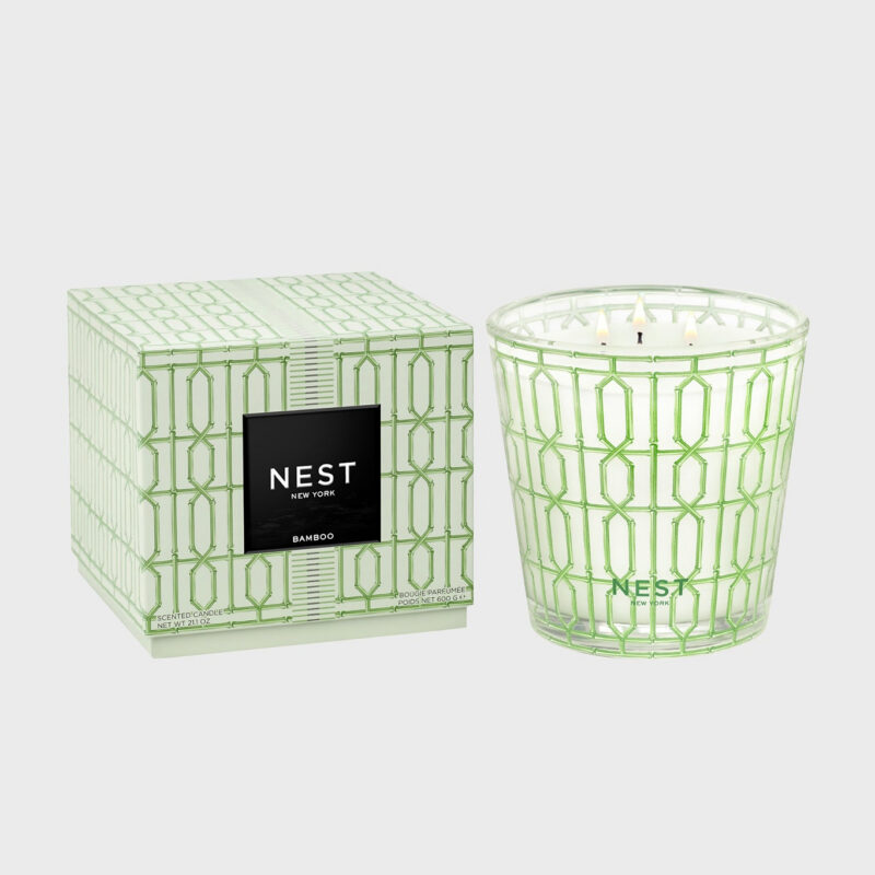 Bamboo Specialty 3-Wick Candle NEST New York