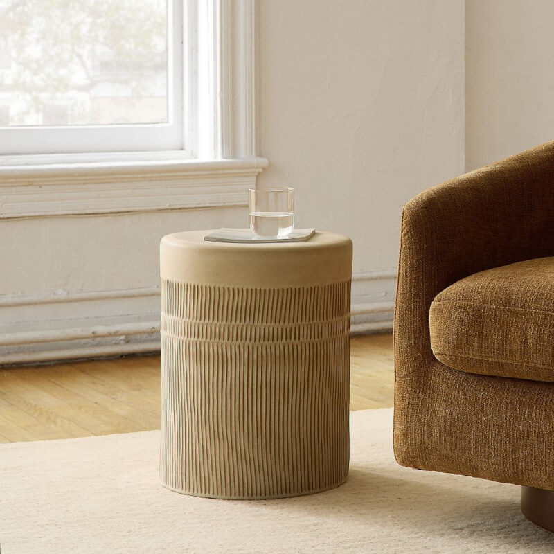Bea Ceramic Indoor/Outdoor Side Table (13")