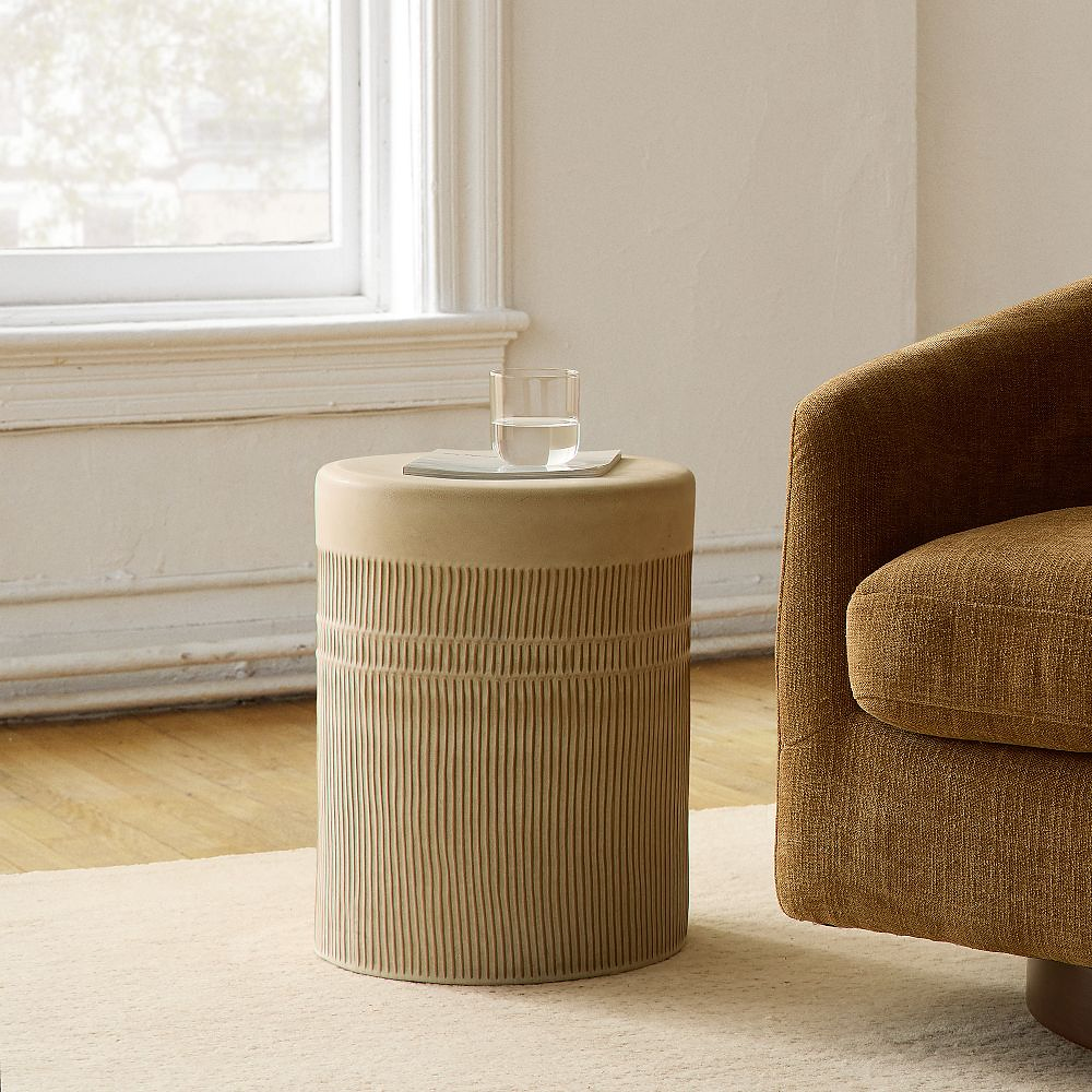 Bea Ceramic Indoor/Outdoor Side Table (13")