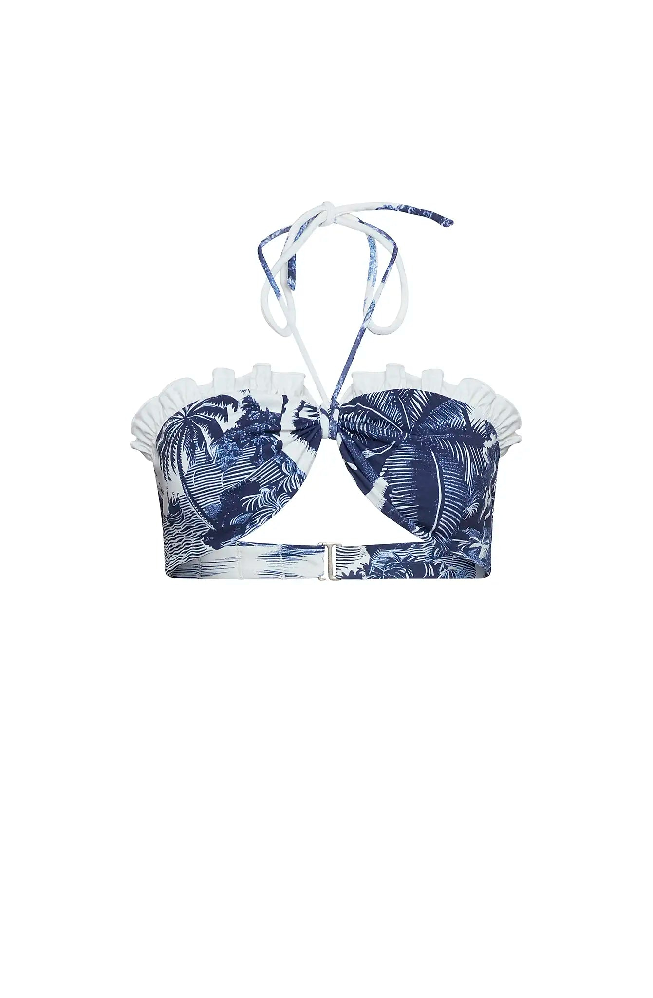 Belize Bikini Top in Bermuda Toile Hunter bell