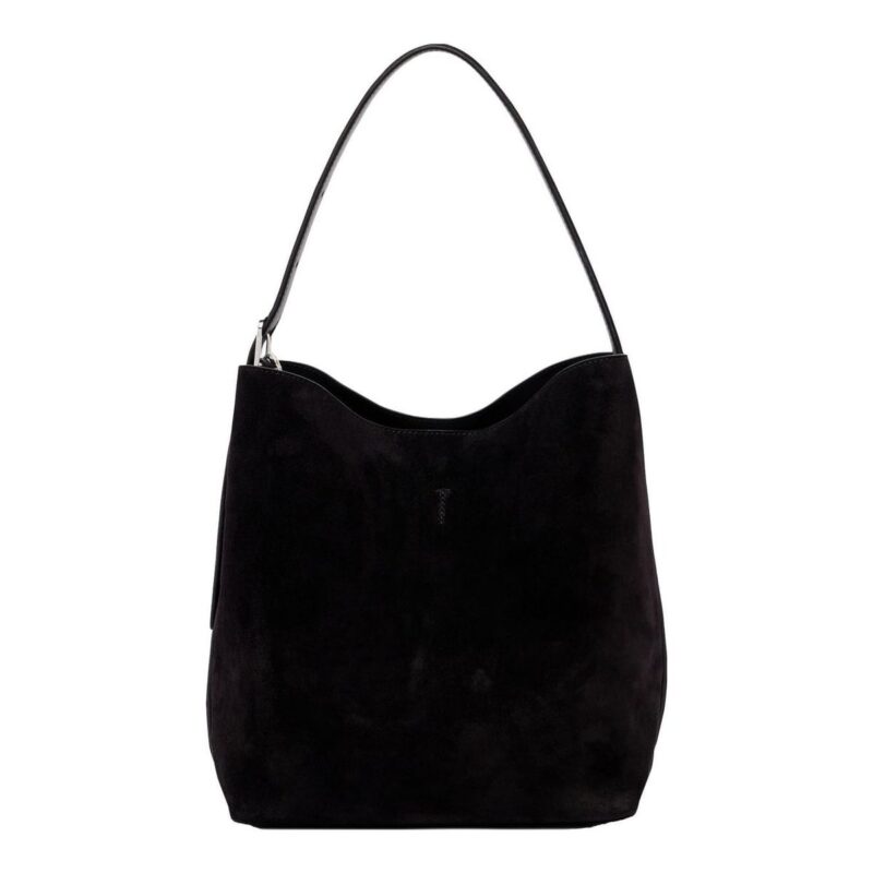 Belted Suede Tote Bag TOTEME