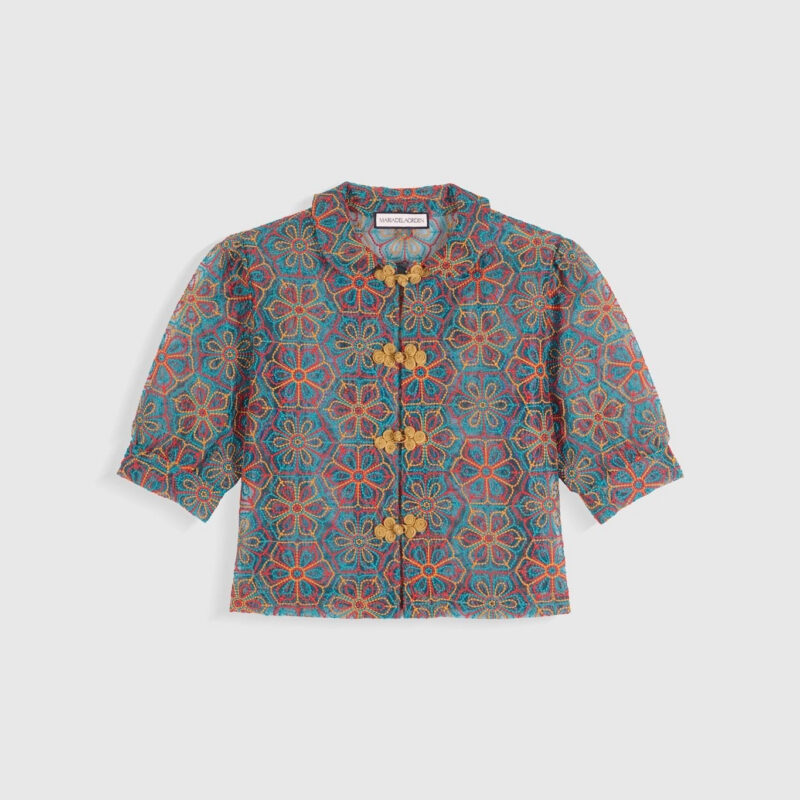 Bibi Top Tulle Flowers Maria de la Orden