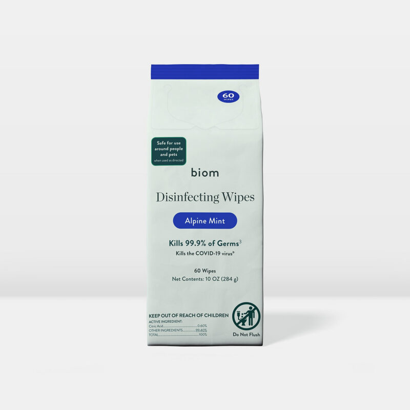 BIOM | Standard Disinfecting Wipes Biom