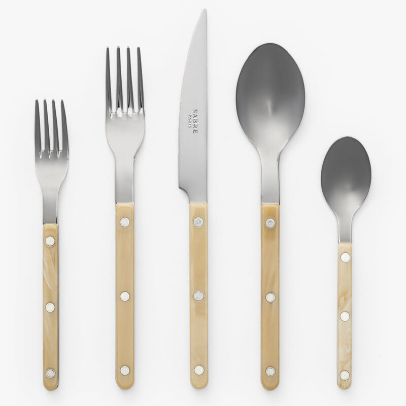 Bistrot Horn Flatware (Set of 5) McGee & Co