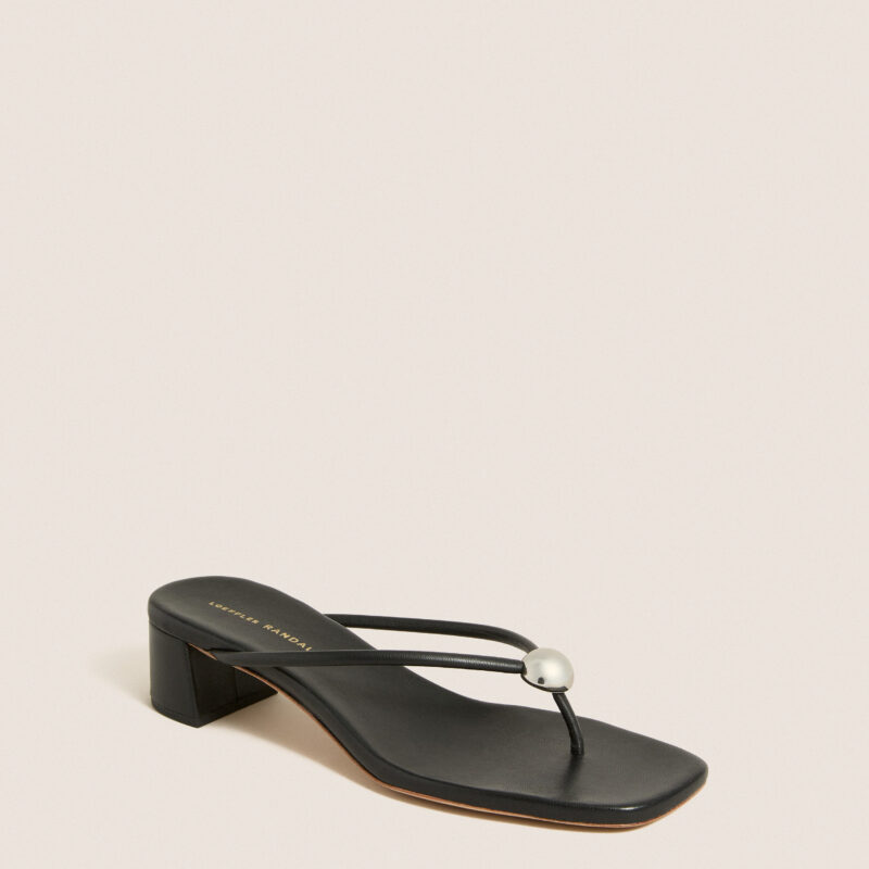 Black Nappa Odessa Sandals Loeffler Randall