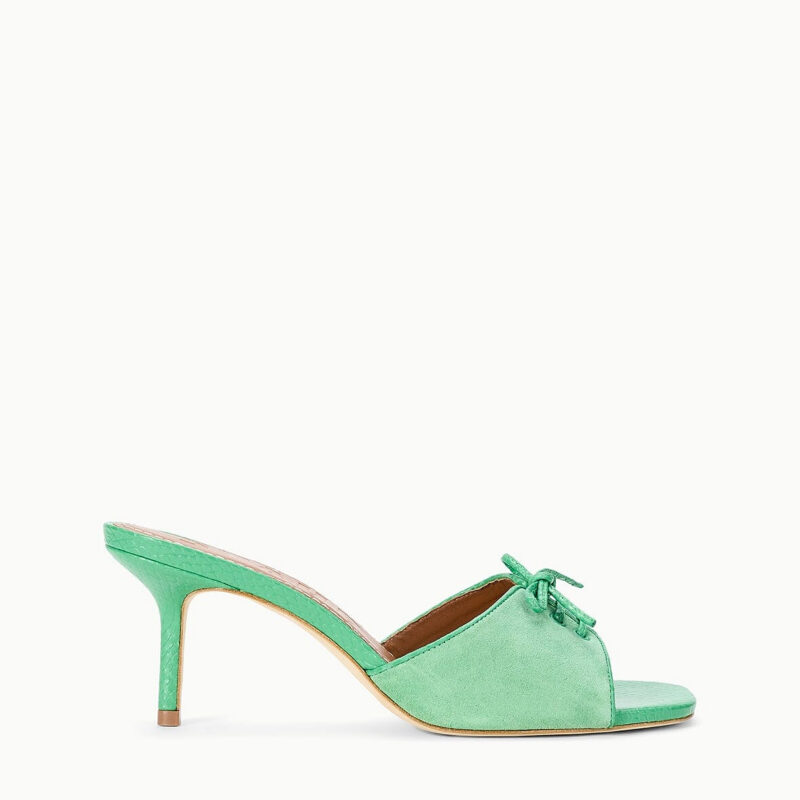 BLAKE MULE | SEAFOAM SUEDE Staud