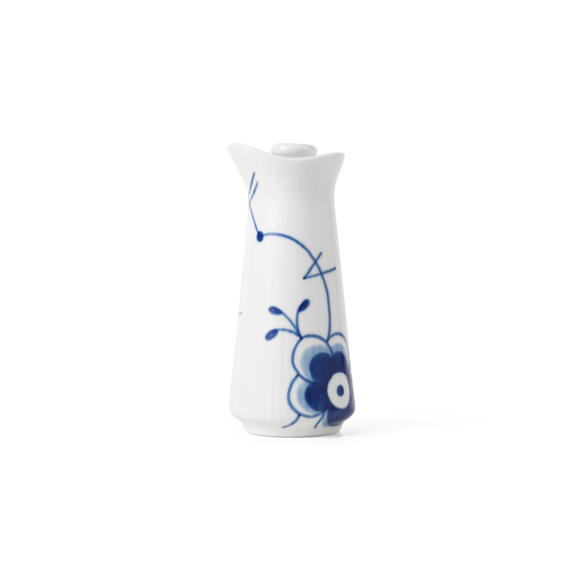 Blue Fluted Mega Oil And Vinegar Bottle 5.4" Royal Copenhagen Collection