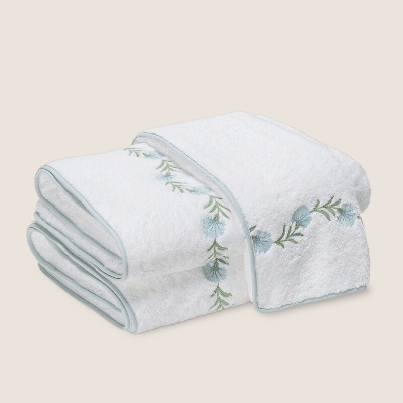 Bluebell Daphne Hand Towel Matouk