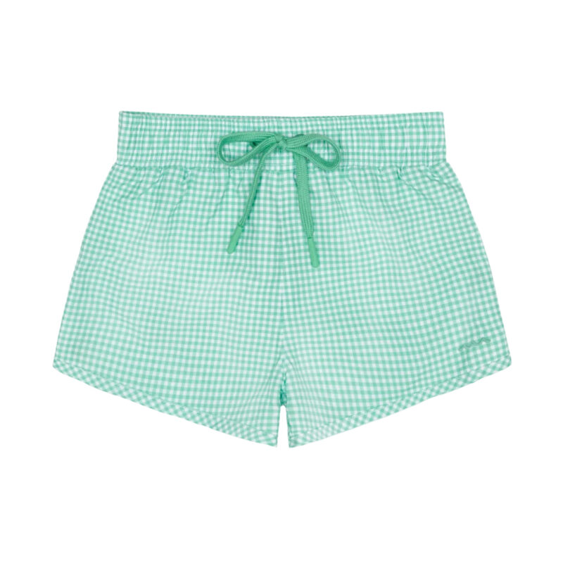 Boy’s Gustavia Gingham Boardie Minnow