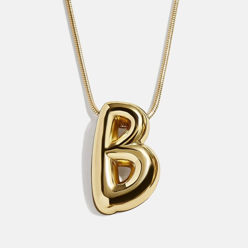 Bubble Initial Necklace BaubleBar