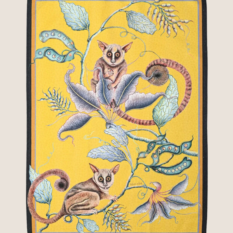 Butter Bush Baby Tea Towel Ardmore Design